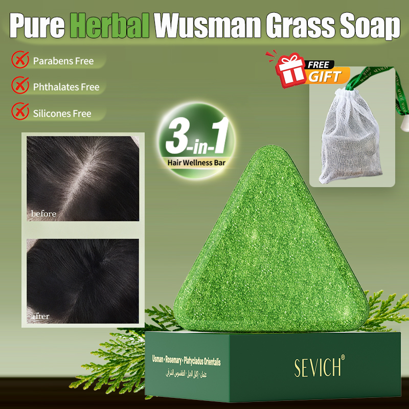 Natural Hair Growth Set Usman  - Epidermal Growth Factor ulasan dan harga
