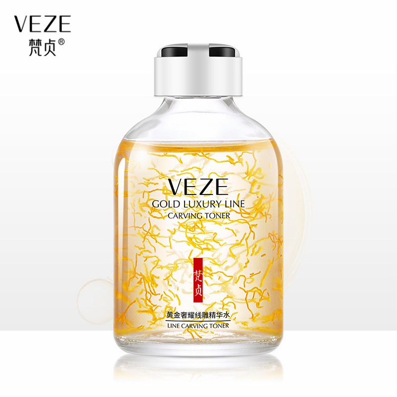 24K Gold Luxury Line Carving T - Luxury Skincare Essence ulasan dan harga