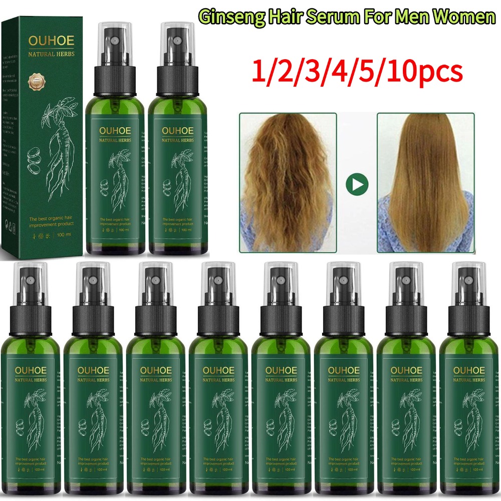 100ml Ginseng Hair Serum For M - Epidermal Growth Factor ulasan dan harga