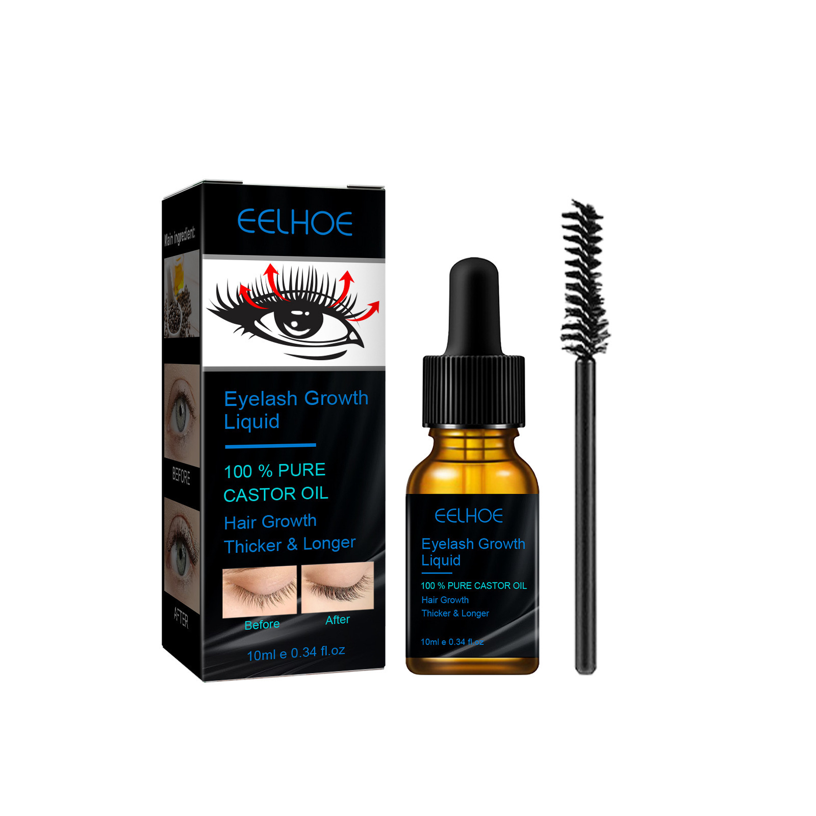 Castor Oil Eyelash Growth Seru - Epidermal Growth Factor ulasan dan harga