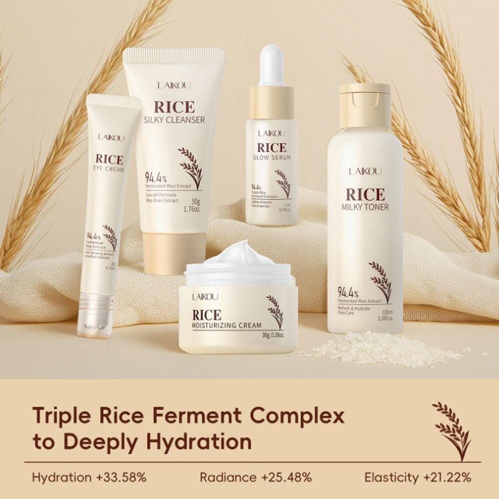 Rice Skin Care Set for Women & - Luxury Skincare Kit ulasan dan harga