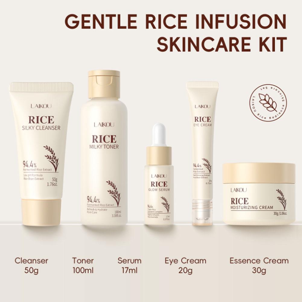 Rice Skin Care Set for Women & - Luxury Skincare Kit ulasan dan harga